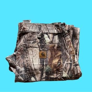 Real tree carhartt collab carpenter pants
